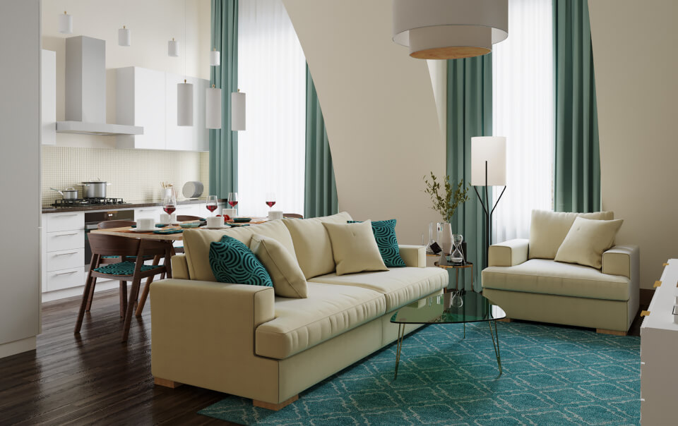 Большая кухня