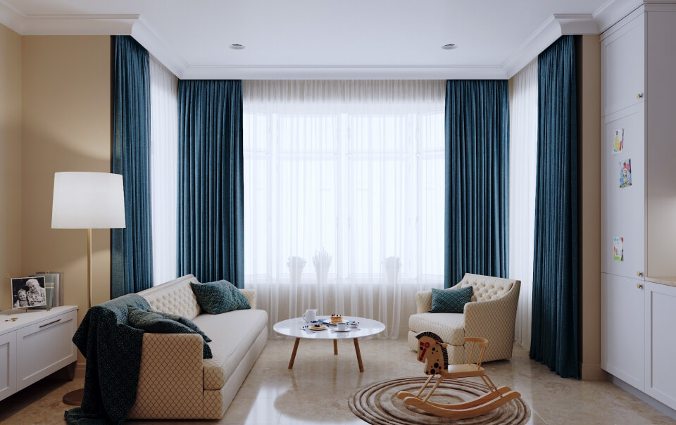 Высокие потолки