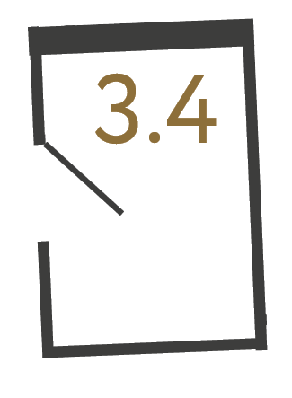 Коммерческое помещение №56 в ЖК Цвет Зеленогорска - 3.4 м²