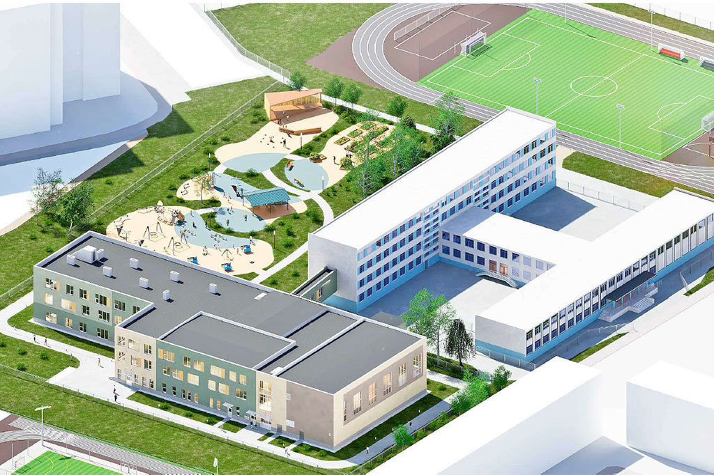 Проект школы в Невском районе от RBI