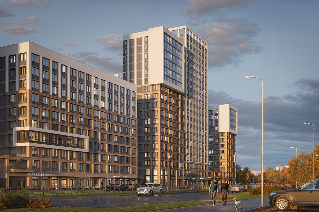 Дом «Гений» в Невском районе Санкт-Петербурга от застройщика RBI