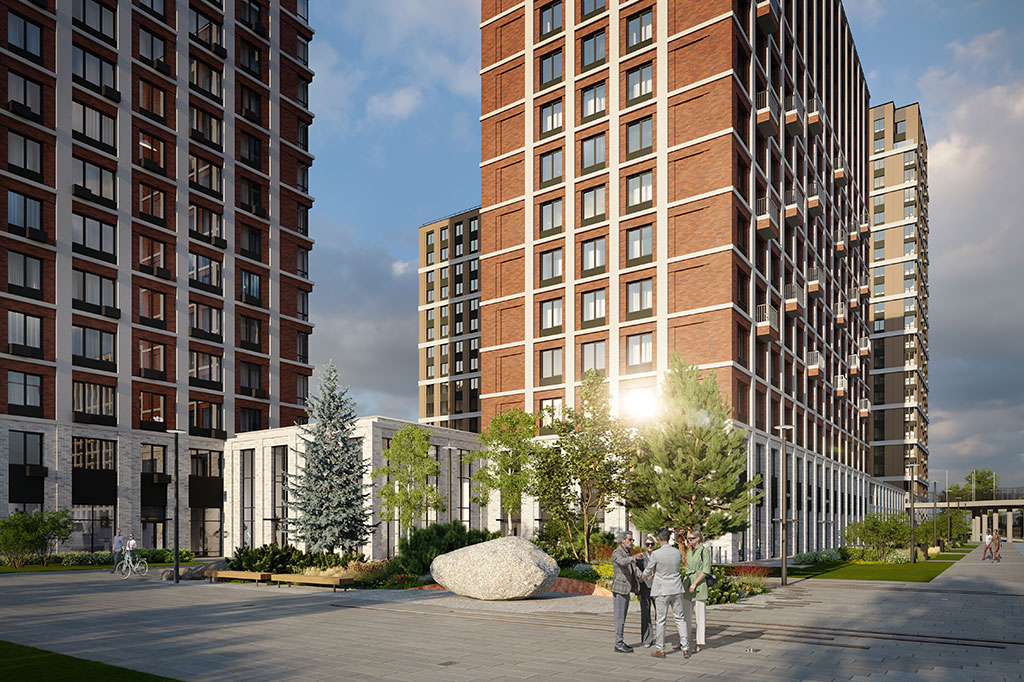 Гром-камень у ЖК «Струны» на улице Шостаковича от застройщика RBI