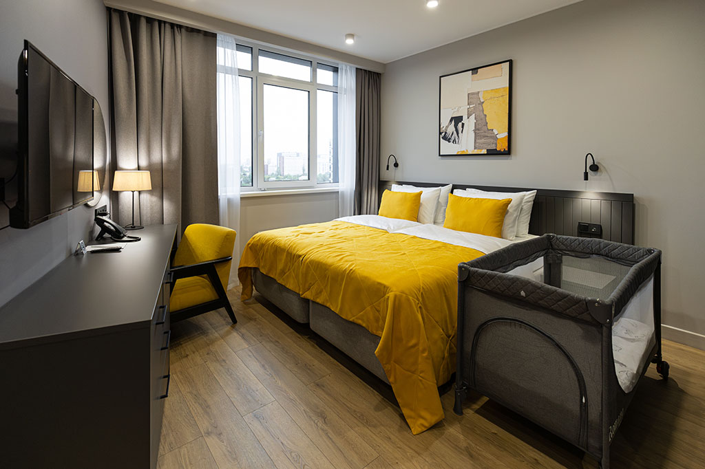 Номер апарт-отеля ARTSTUDIO M103 у метро «Московские ворота» от RBI Номер апарт-отеля ARTSTUDIO M103 у метро «Московские ворота» от RBI