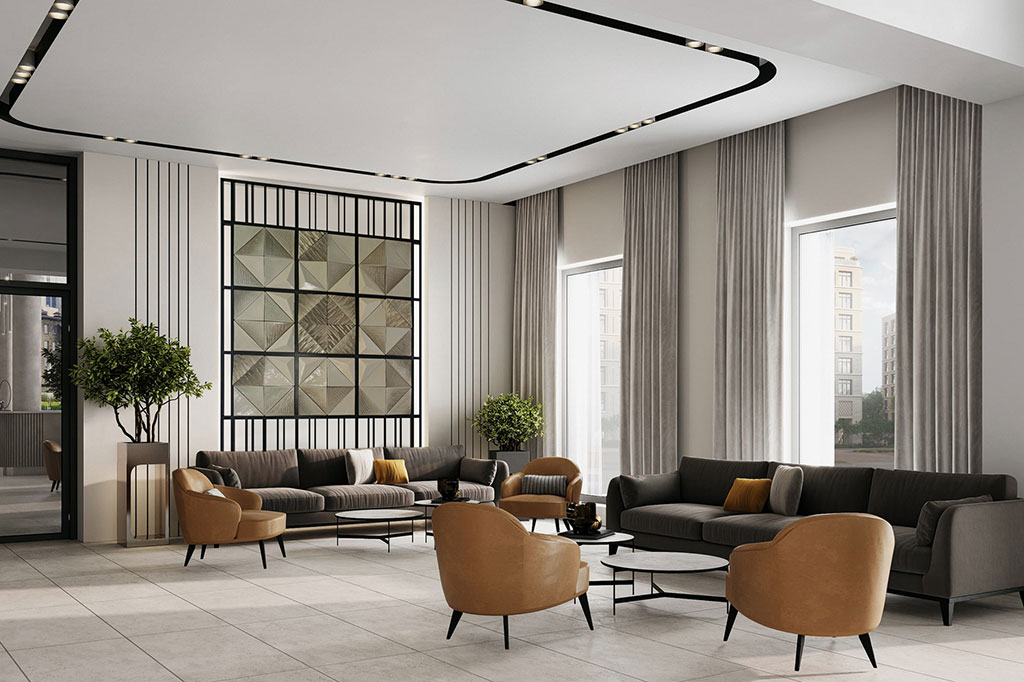 Холл дома «Визионер» от RBI