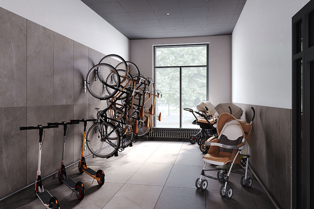 Колясочная в ЖК UltraCity 3.0 от RBI