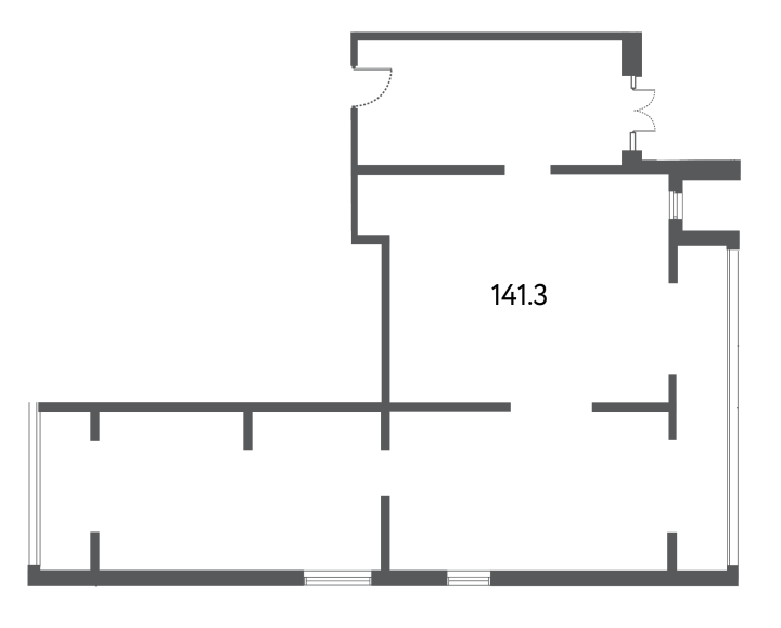 Помещение №364 - 141.3 м², 1 этаж, 50 138 710 руб.