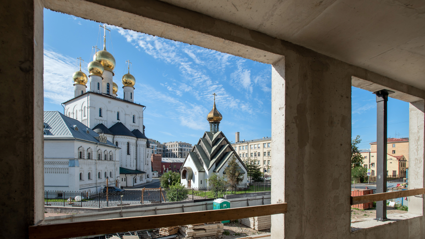 Вид из окна